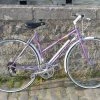 Vlo Ville Femme Peugeot "cassis" - Tbe - Mauve & Blanc -Le Vélo Soldes Magasin c7ne4hgt7281