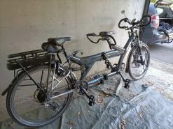 Tandem Koga Miyata Traveller Ttr Pliable Lectrique + Porte Velo