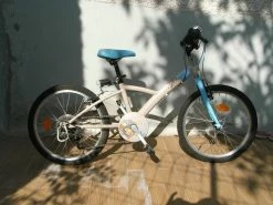 Velo Enfant Btwin Sporty Girl 20" Bleu