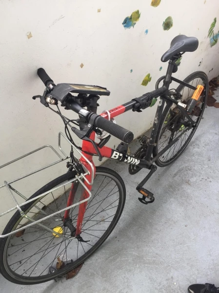 Vlo Triban Rouge/noir 3 Vlo Triban Rouge/noir