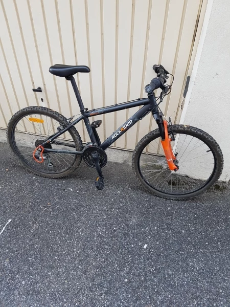 Vend Vlo Rockrider Noir 3 Vend Vlo Rockrider Noir