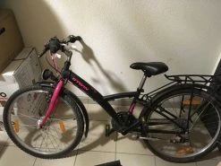 Vlo B'twin Noir Et Rose