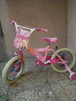 Vlo Enfant Fille Barbie 16 Pouces (4/7 Ans)